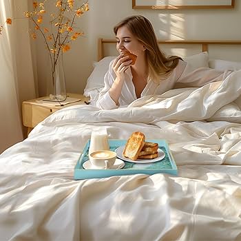 Amazon.com: MAONAME Turquoise Square Decorative Tray for